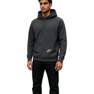 Mountain Dew Hoodie Pullover Graphic Logo Front‎ Pocket Mens